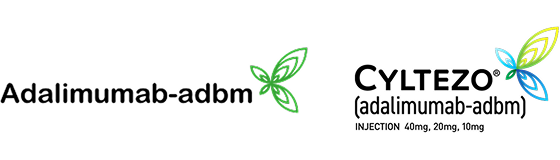 Adalimumab-adbm and CYLTEZO (adalimumab-adbm) injection logo